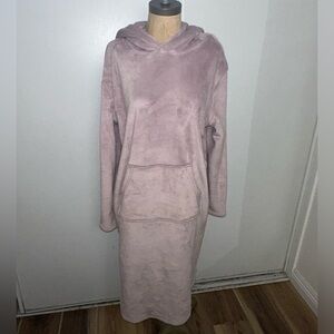 32 DEGREES Heat Women's Hooded Cozy Plush Sleep Lounger (L/XL)